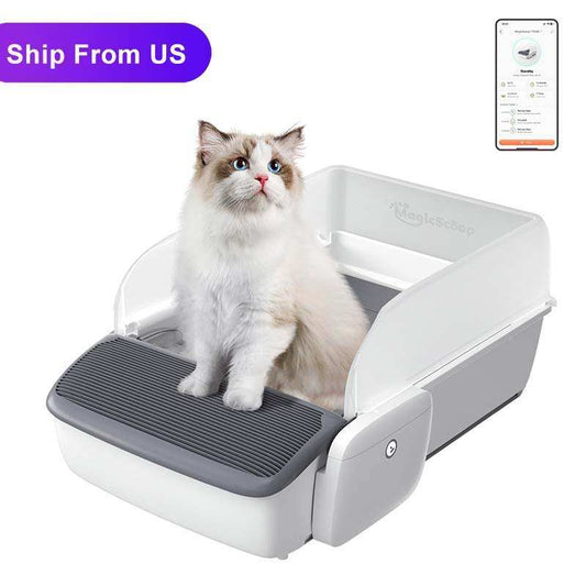 Automatic Self-cleaning Smart Cat Litter Box