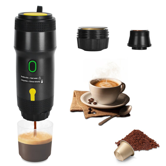 Portable electric coffee maker