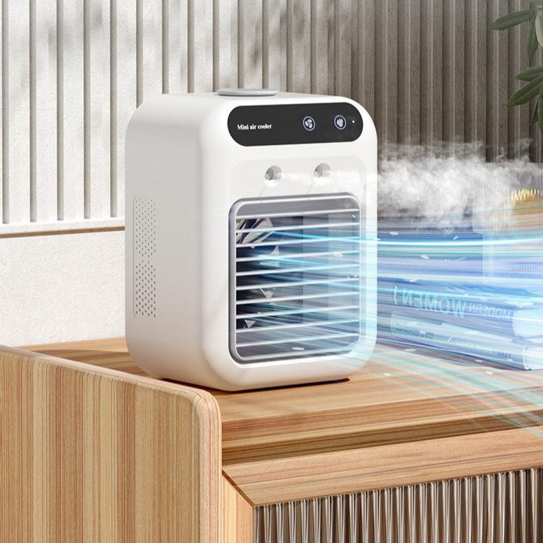 Water cooled rechargeable mini air conditioning unit