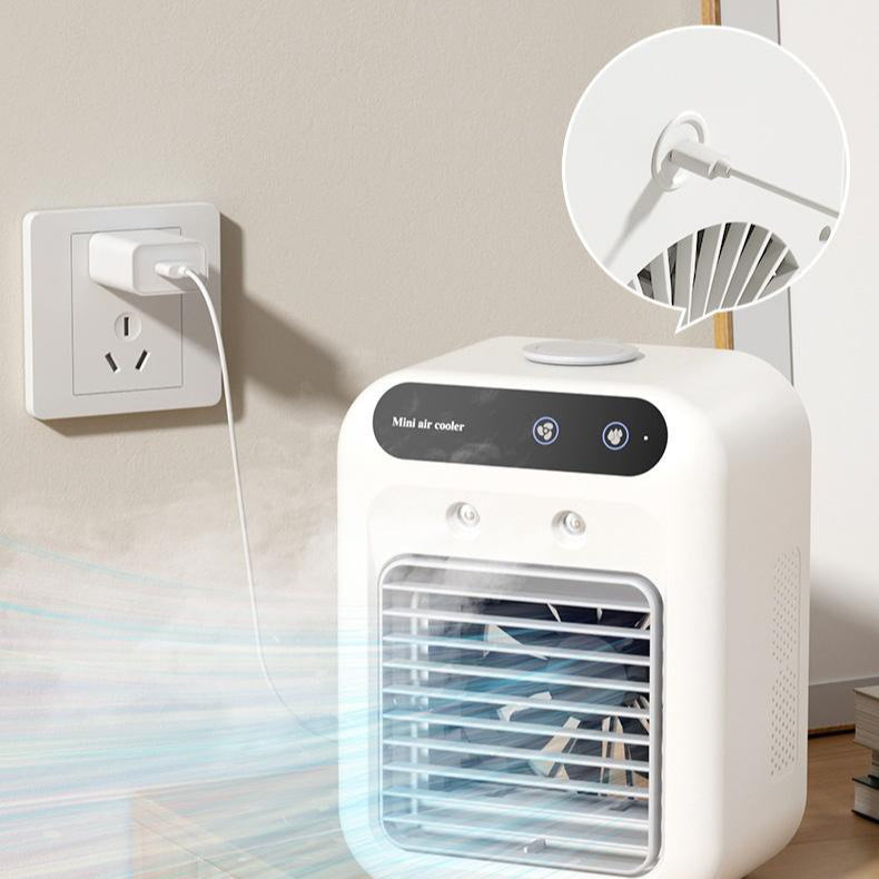 Water cooled rechargeable mini air conditioning unit